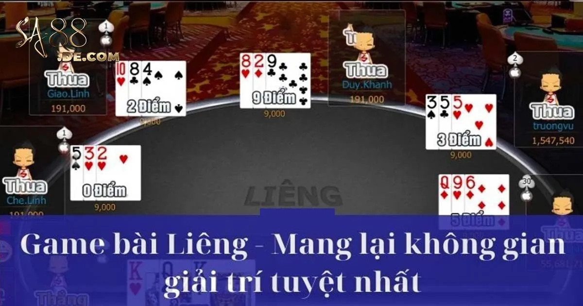 Tổng quan về Game bài Liêng SA88